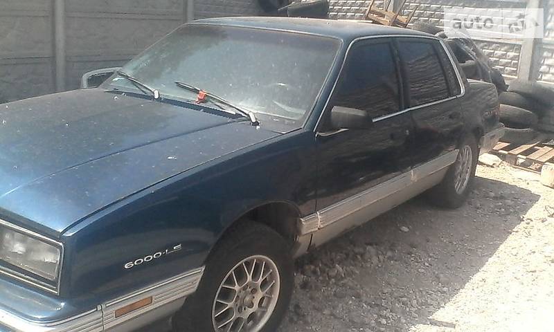 Pontiac 6000 1988 года