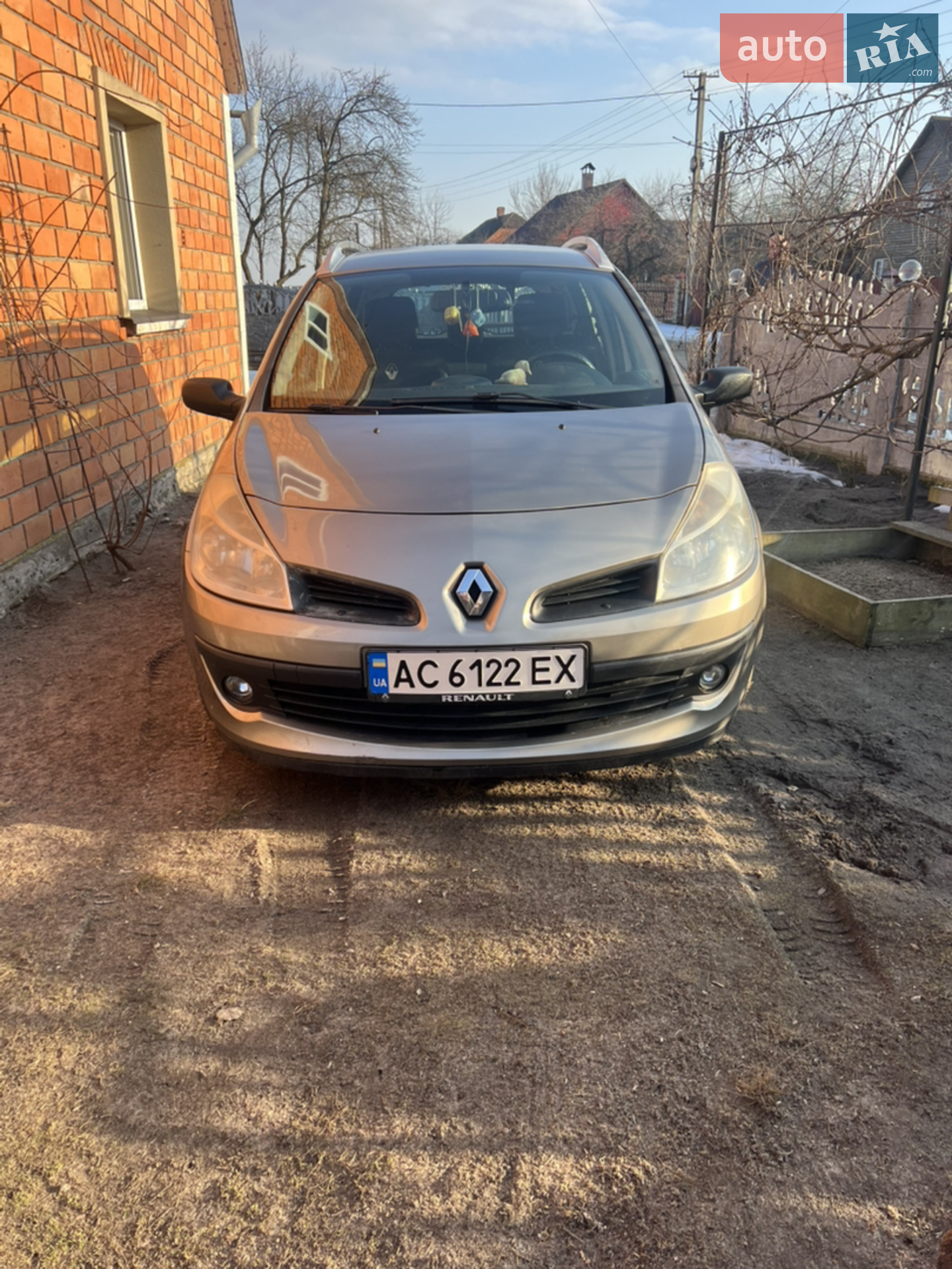 Renault Clio 2008 VIN VF1KR1G0H39430286 фото оголошення 2 з 9