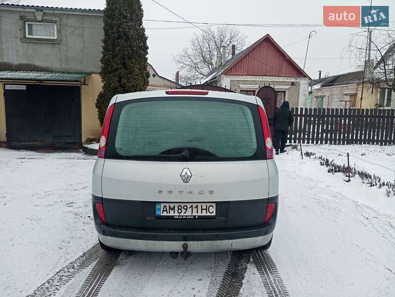 Мінівен Renault Espace 2005 в Житомирі