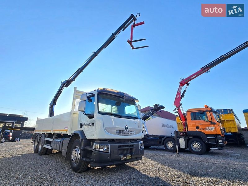 Кран-маніпулятор Renault Kerax