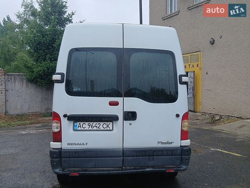 Мінівен Renault Master 2010 в Маневичах