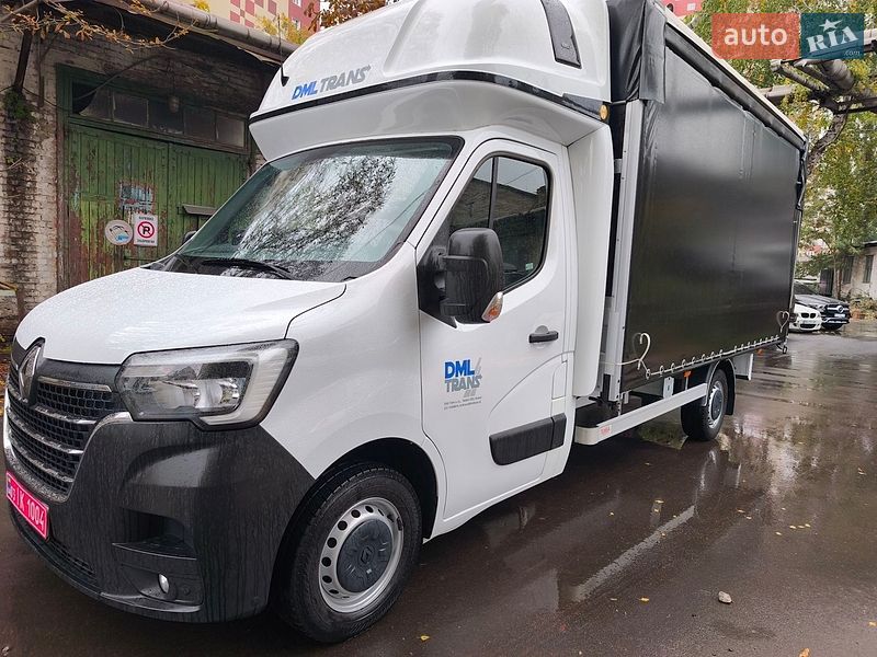 Тентованый Renault Master 2021 в Киеве Тентованый Renault Master 2021 в Киеве