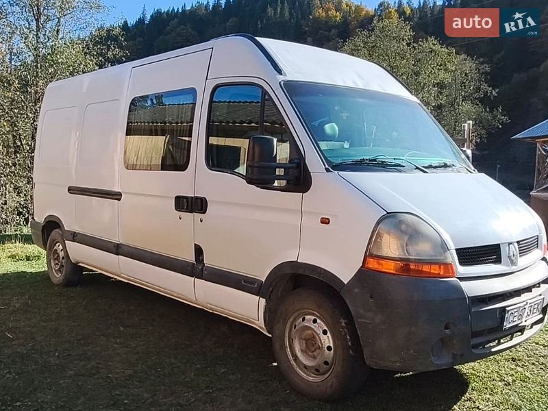 Грузопассажирский фургон Renault Master 2005 в Черновцах