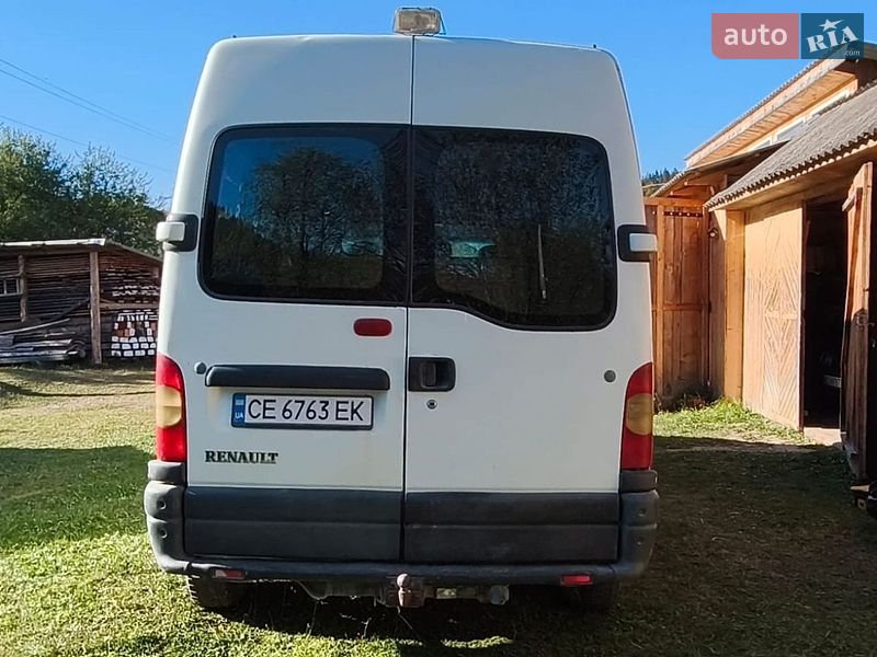 Грузопассажирский фургон Renault Master 2005 в Черновцах