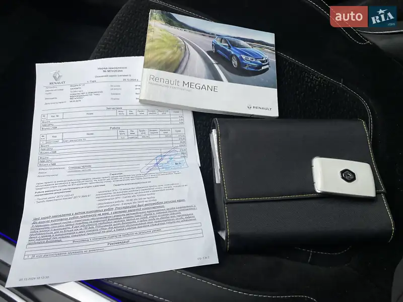 Седан Renault Megane 2019 в Киеве документ