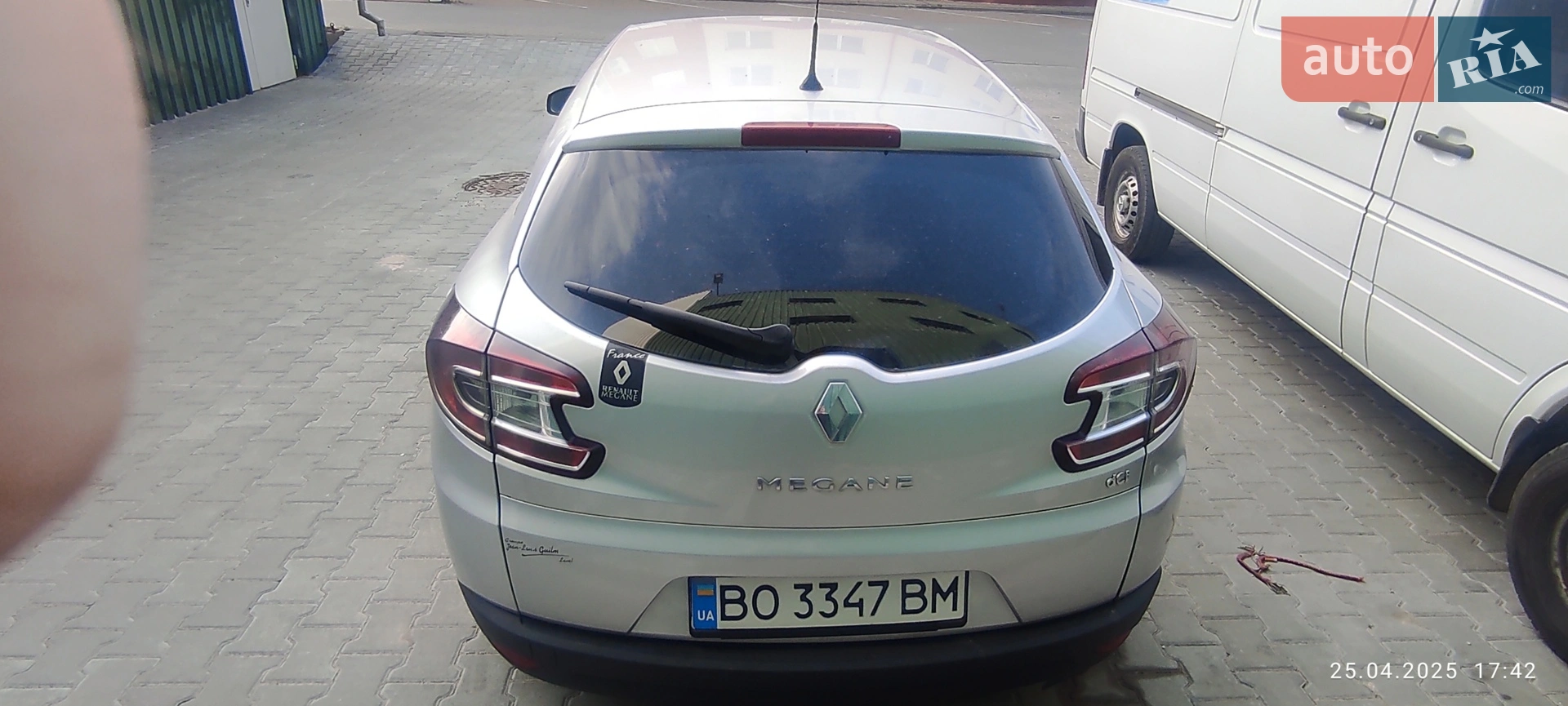 Renault Megane 2010 VIN VF1KZ0AD543700218 фото оголошення 4 з 20