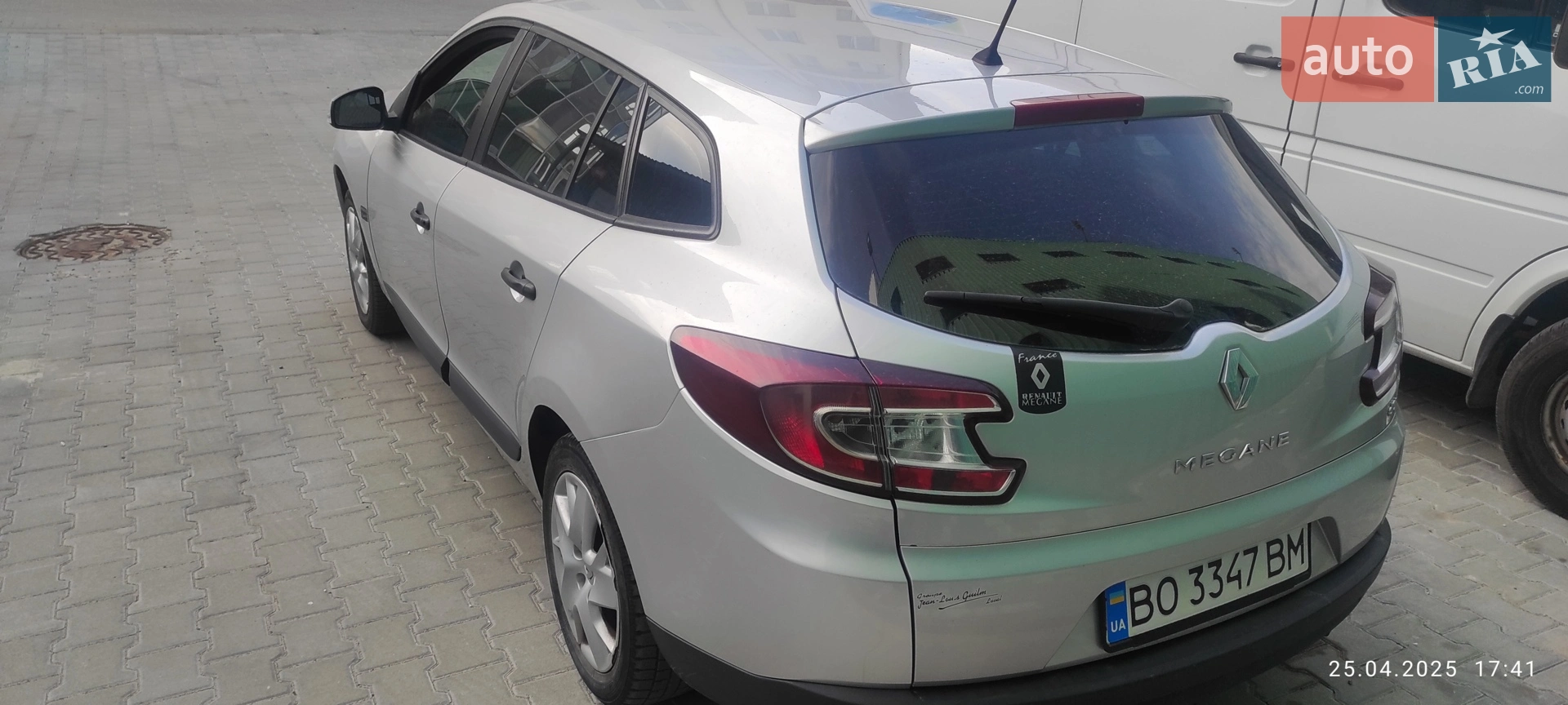 Renault Megane 2010 VIN VF1KZ0AD543700218 фото оголошення 7 з 20