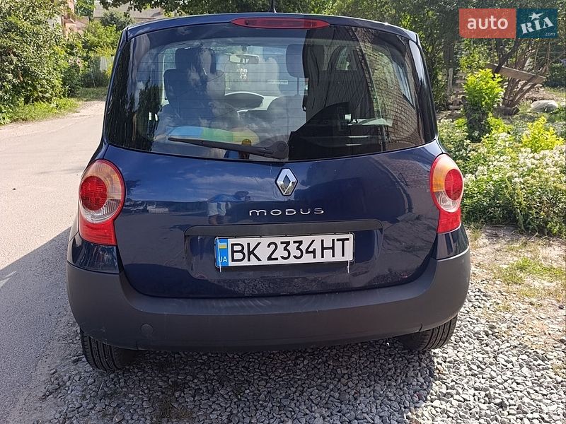 Хэтчбек Renault Modus 2004 в Млинове фото 5 Хэтчбек Renault Modus 2004 в Млинове