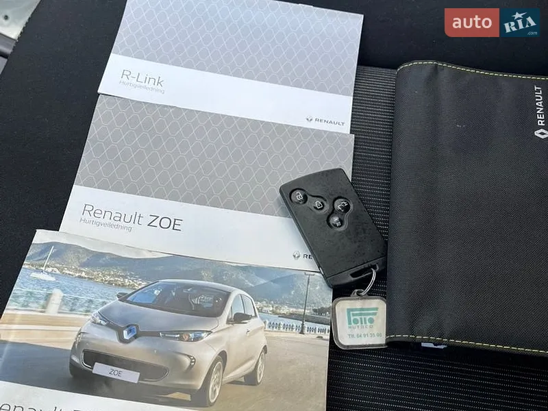 Хетчбек Renault Zoe 2017 в Бориславі документ