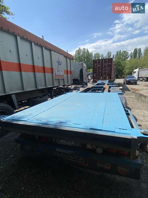 Контейнеровоз полуприцеп Renders В