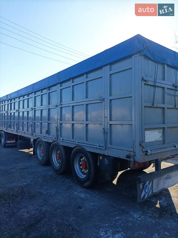 Бортовой полуприцеп Robuste S380 1996 в Пирятине фото 2 Бортовой полуприцеп Robuste S380 1996 в Пирятине