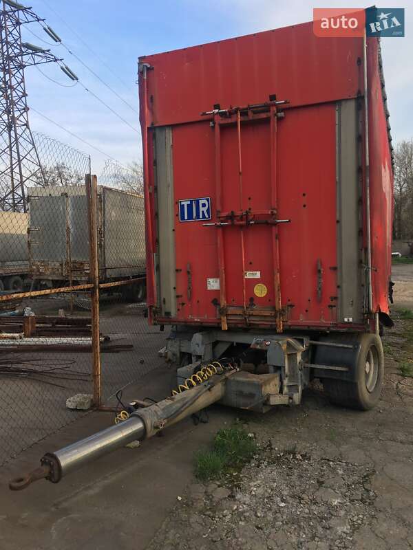 Тентований борт (штора) - прицеп Samro RE 2000 в Запоріжжі фото 3 Тентований борт (штора) - прицеп Samro RE 2000 в Запоріжжі