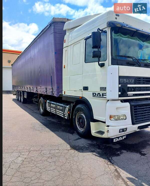 Тентований борт (штора) - напівпричіп Samro SR 334