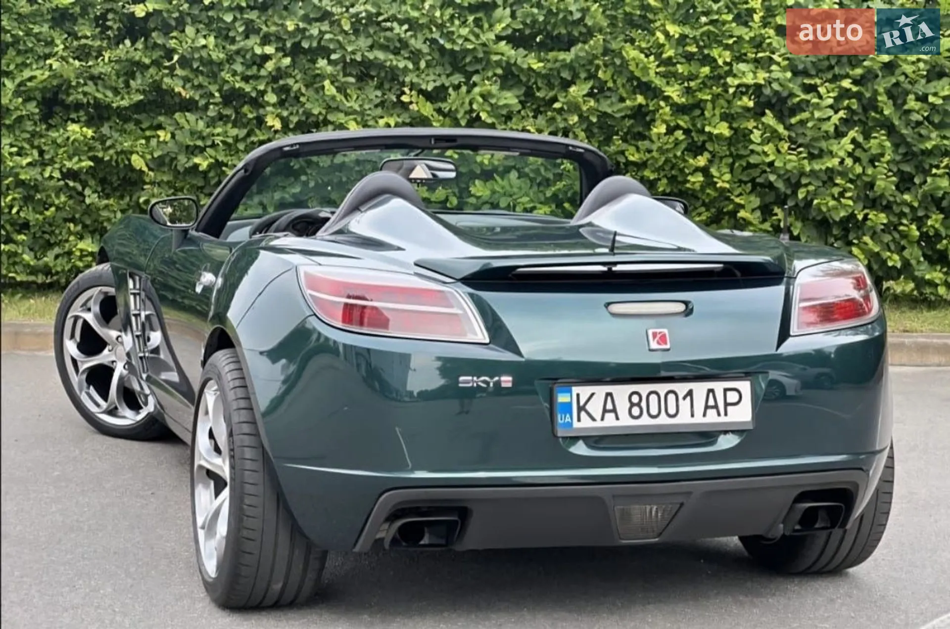 Saturn Sky 2007 VIN 1G8MG35X58Y100946 фото оголошення 11 з 30