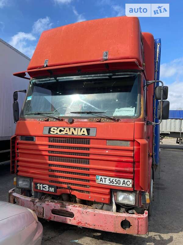 Тентований Scania 113