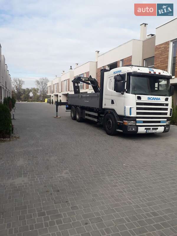 Кран-маніпулятор Scania 124