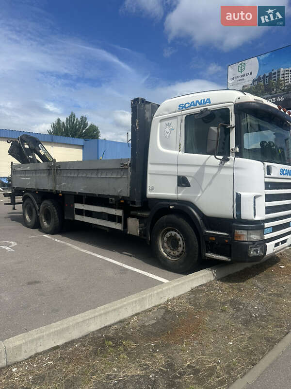 Кран-манипулятор Scania 124
