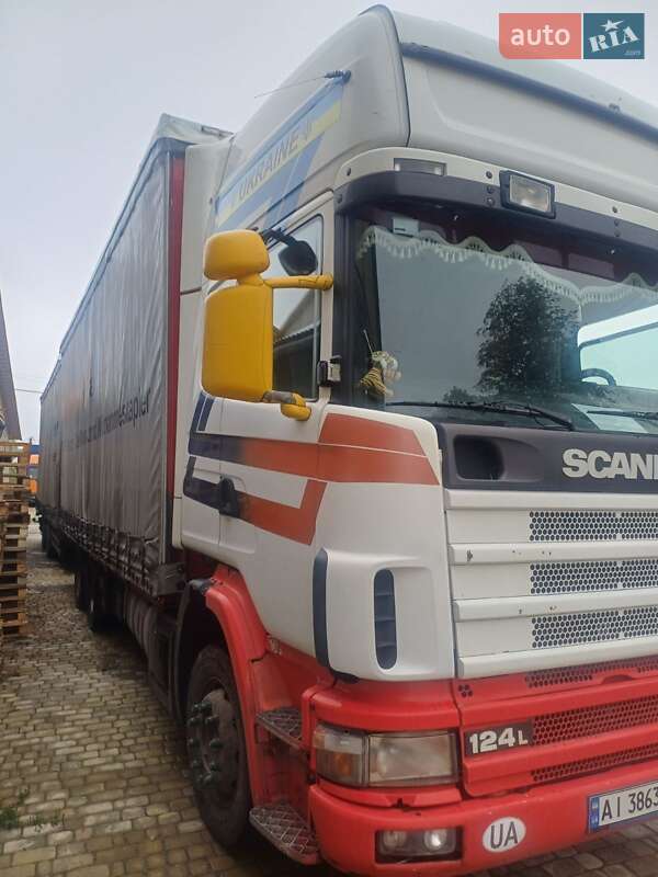 Тентований Scania 124