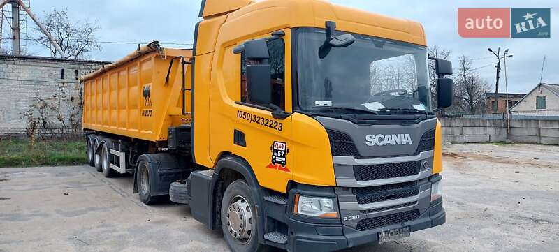 Тягач Scania P380 CB8X4EHZ