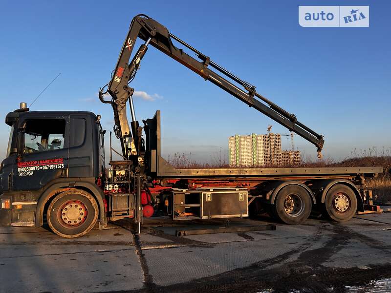 Кран-маніпулятор Scania P
