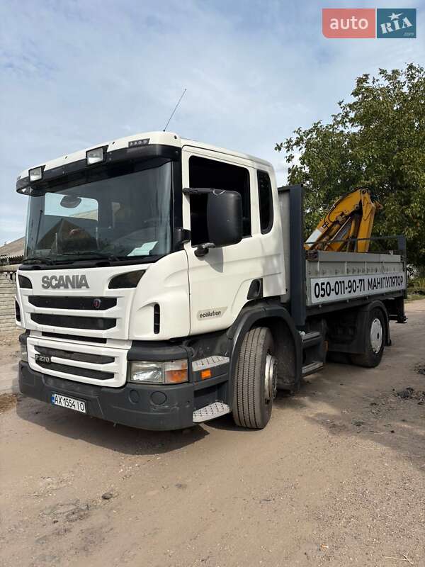 Кран-манипулятор Scania P