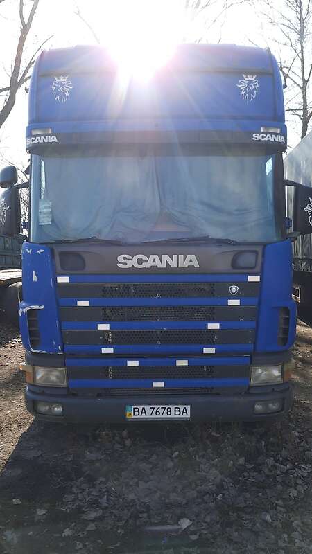 Тентованый Scania R 124