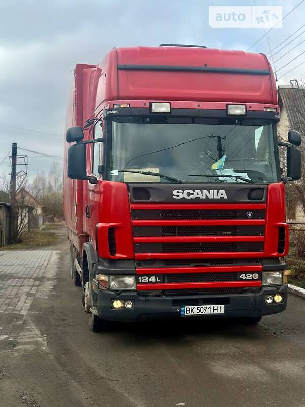 Тентованый Scania R 124