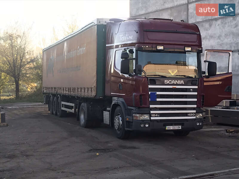 Тягач Scania R 124