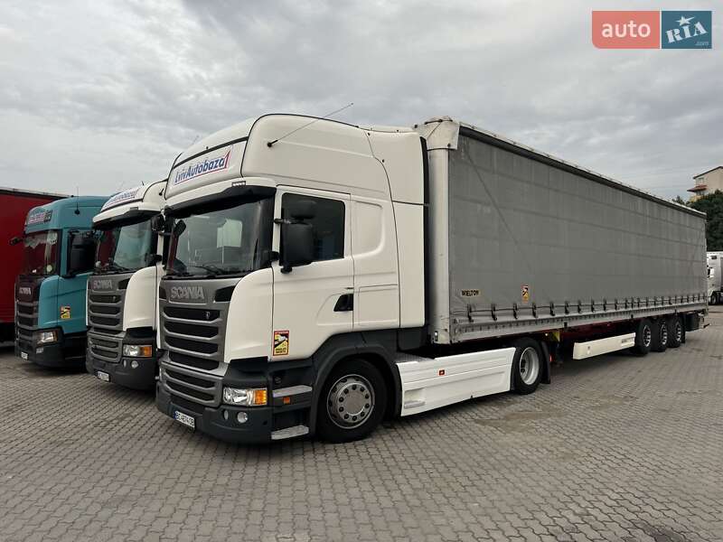 Тентованый Scania R 410