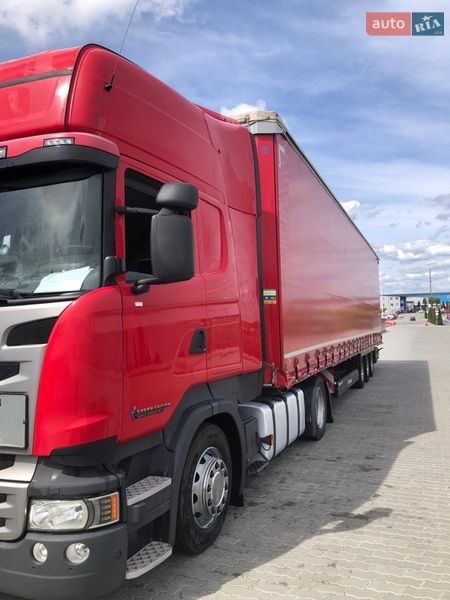 Тентованый Scania R 410