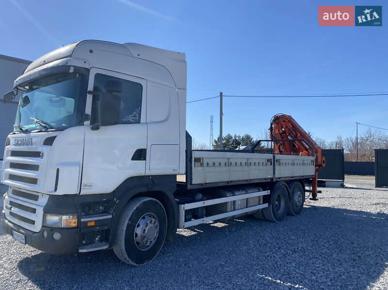 Кран-маніпулятор Scania R 420