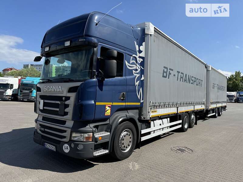 Тентований Scania R 420