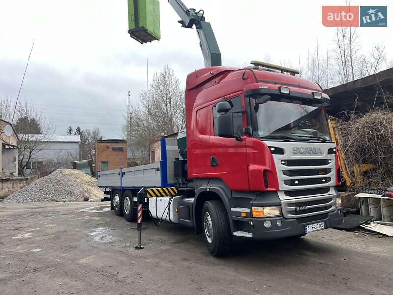 Кран-маніпулятор Scania R 440