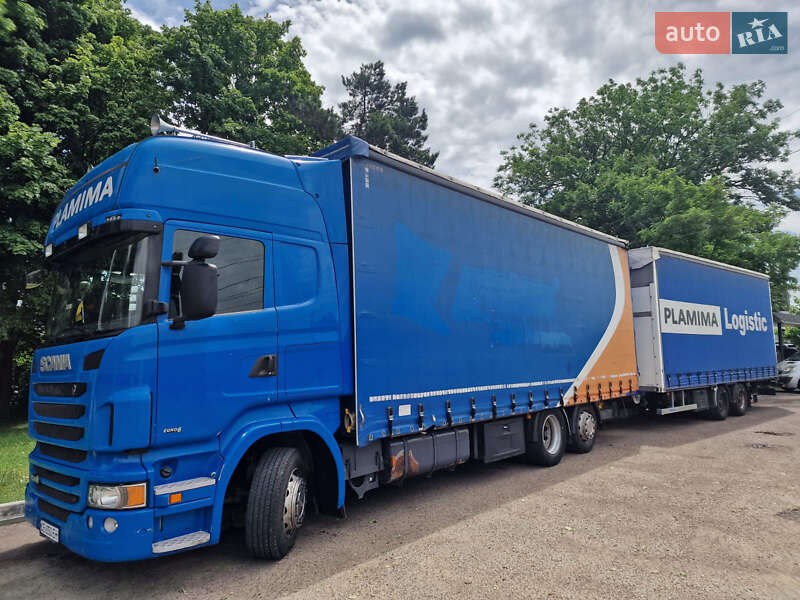 Тентованый Scania R 440