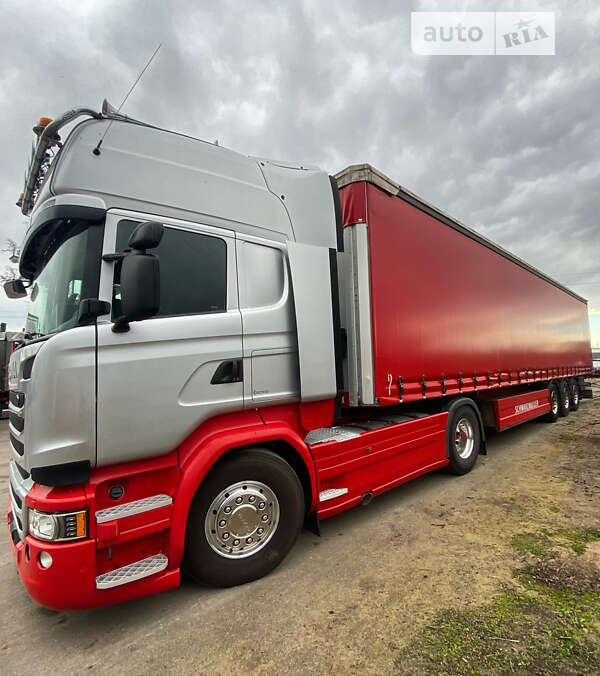 Тентований Scania R 450