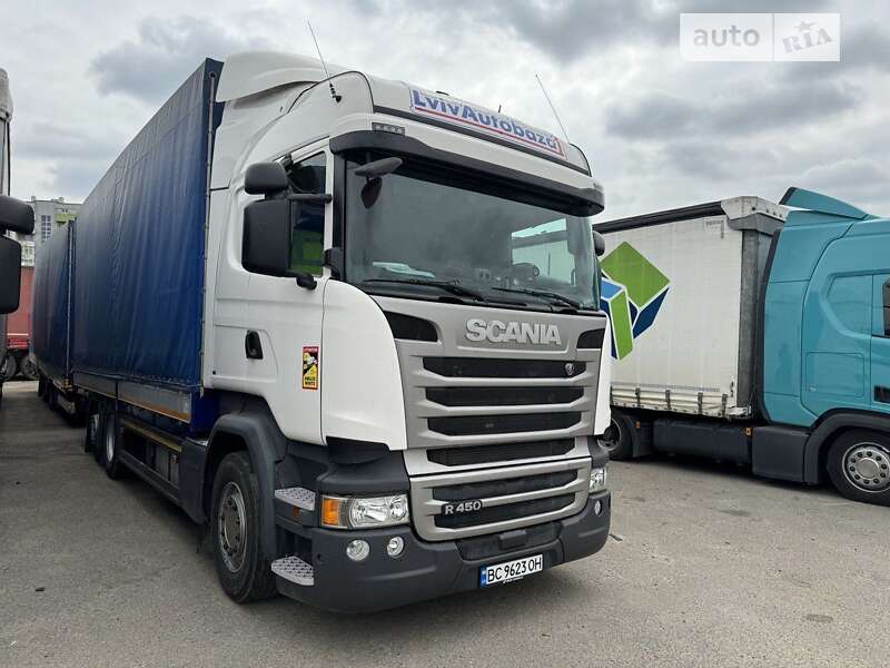 Тентований Scania R 450