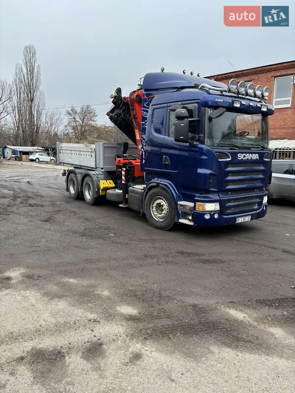 Кран-маніпулятор Scania R 500