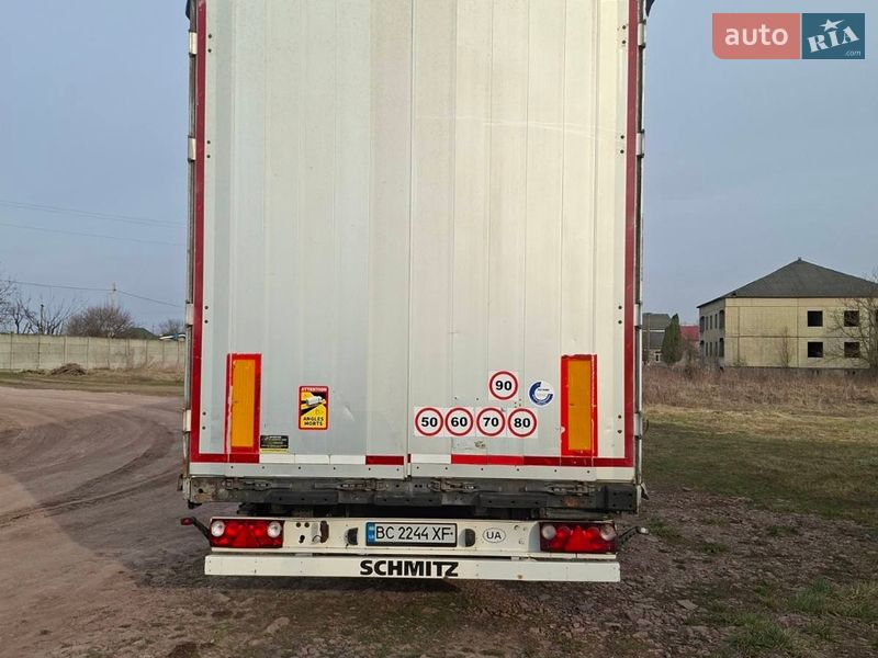 Тентований борт (штора) - напівпричіп Schmitz Cargobull Cargobull 2012 в Львові фото 4 Тентований борт (штора) - напівпричіп Schmitz Cargobull Cargobull 2012 в Львові