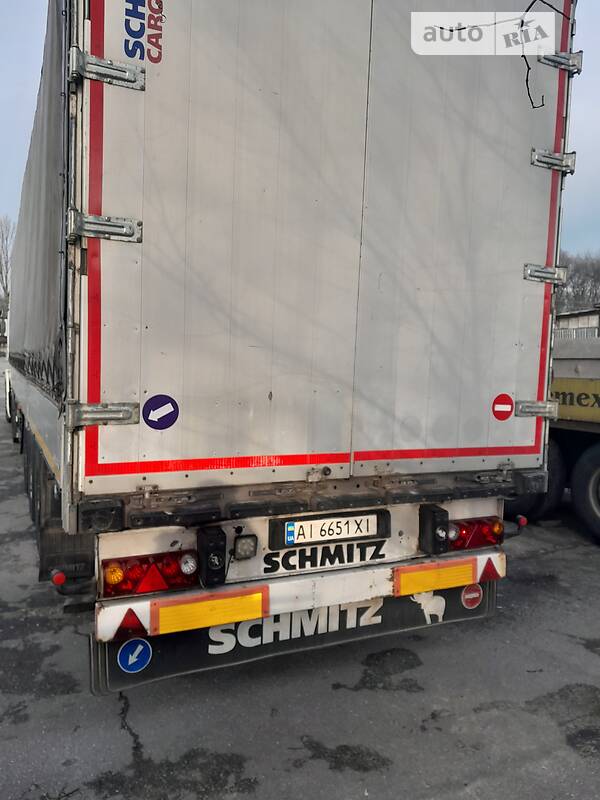 Бортовой полуприцеп Schmitz Cargobull SAF
