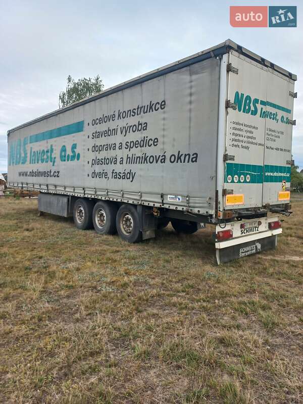 Тентований борт (штора) - прицеп Schmitz Cargobull SAF