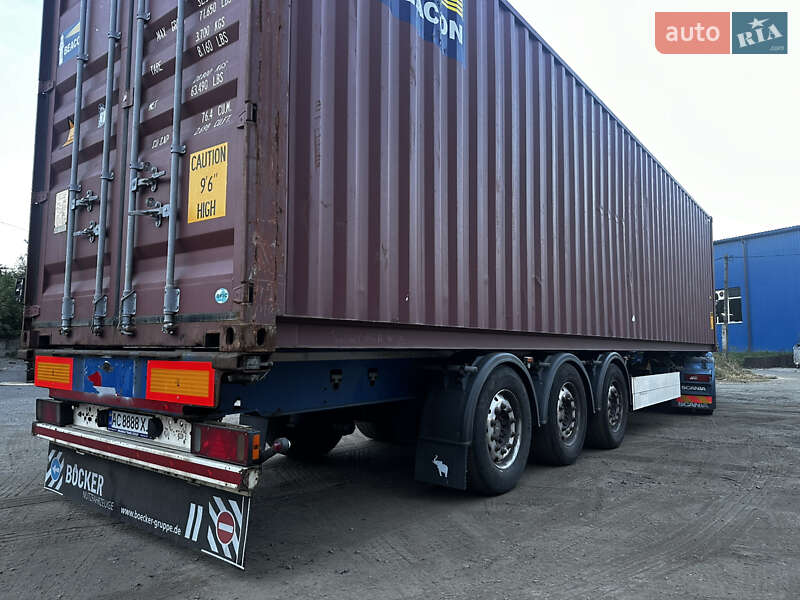 Контейнеровоз полуприцеп Schmitz Cargobull SCB S3B