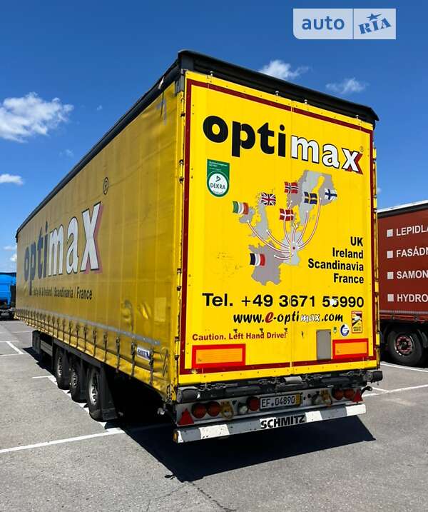 Тентованный борт (штора) - прицеп Schmitz Cargobull SCB S3T