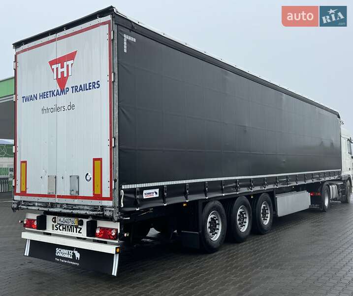 Тентованный борт (штора) - прицеп Schmitz Cargobull SCB S3T