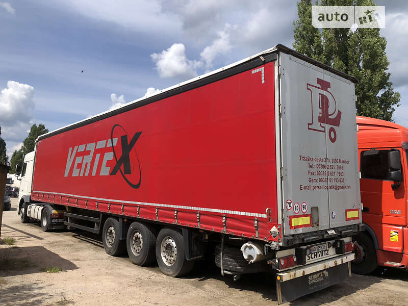 Тентований борт (штора) - прицеп Schmitz Cargobull SCS