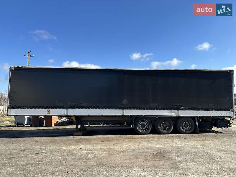 Тентований борт (штора) - прицеп Schmitz Cargobull SCS