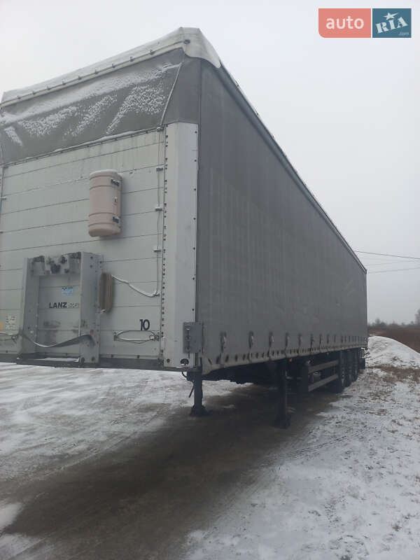 Тентований борт (штора) - напівпричіп Schmitz Cargobull SO1