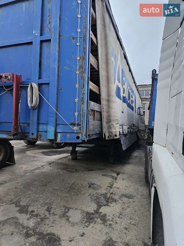 Тентованный борт (штора) - полуприцеп Schmitz Cargobull SPR 27