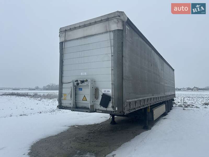 Тентований борт (штора) - напівпричіп Schmitz Cargobull SPR