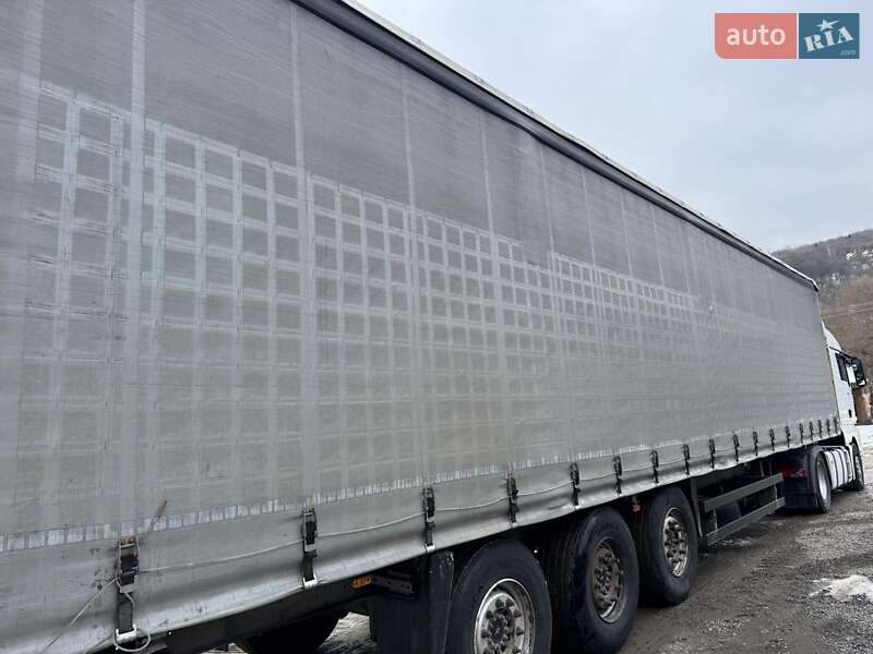 Тентованный борт (штора) - прицеп Schmitz AWF 18