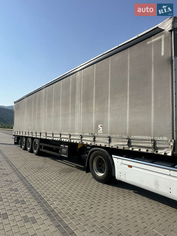 Тентованный борт (штора) - полуприцеп Schmitz SCS 24L-1362EB